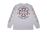 On The Arm Martydom L/S Tee Grey